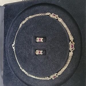 Vintage Marissima Necklace And Earring Set